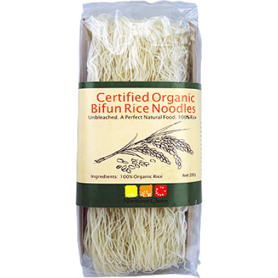 Bifun Unbleached Rice Noodles 200g by NUTRITIONIST CHOICE
