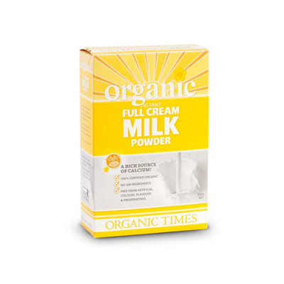 Full Cream Milk Powder 350g by ORGANIC TIMES