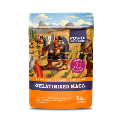 Gelatinised Maca Powder 250g by POWER SUPER FOODS