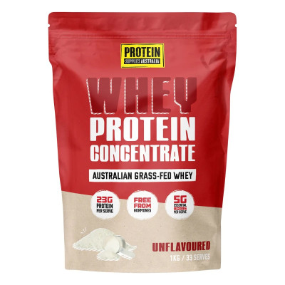 Australian Grass Fed Whey WPC 1kg by PROTEIN SUPPLIES AUST.