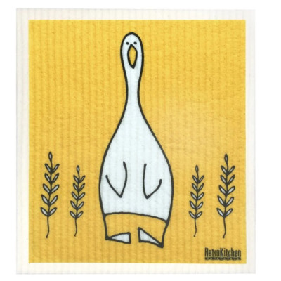 100% Compostable Dishcloth - Duck by RETRO KITCHEN