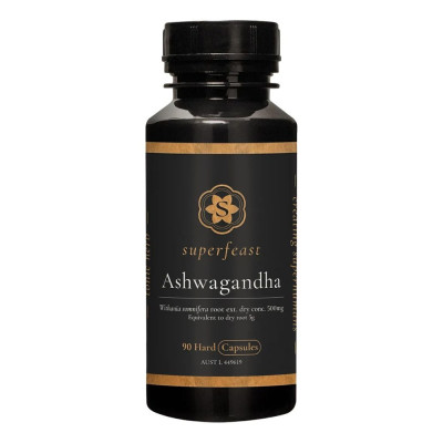 Ashwaghanda Capsules (90) by SUPERFEAST