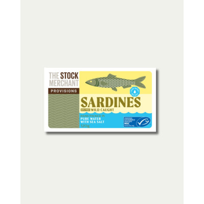 MSC Sardines In Pure Water 120g by THE STOCK MERCHANT PROVISIONS