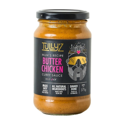 Butter Chicken Curry Sauce (Mild) 375g by TULLY'Z