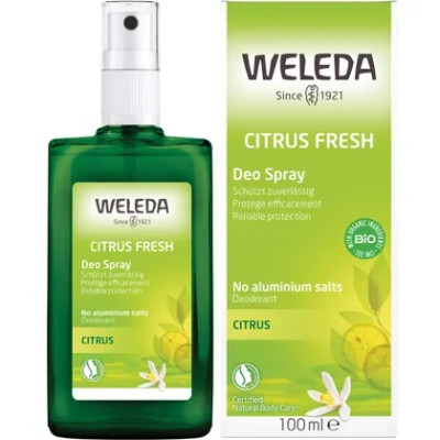 Citrus Fresh Deodorant Spray 100ml by WELEDA