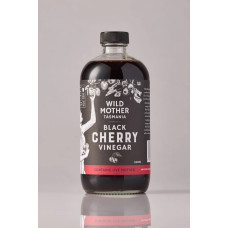 Black Cherry Vinegar 500ml by WILD MOTHER TASMANIA