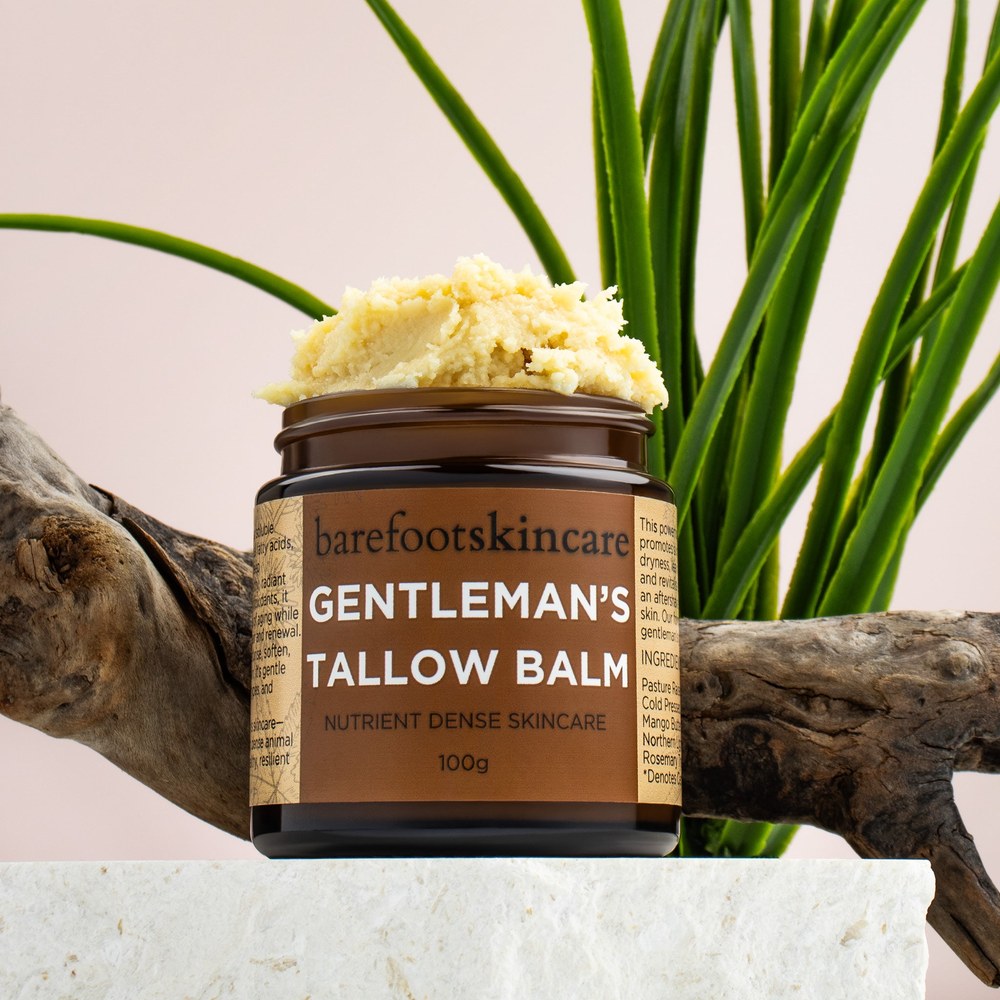 Barefoot Skincare Co Gentleman's Tallow Balm, 100g