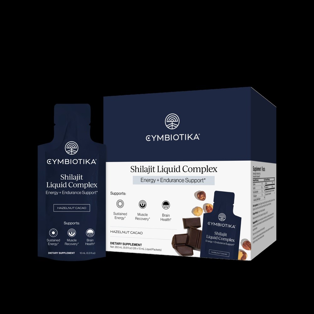 Cymbiotika Shilajit Liquid Complex, 10ml sachet