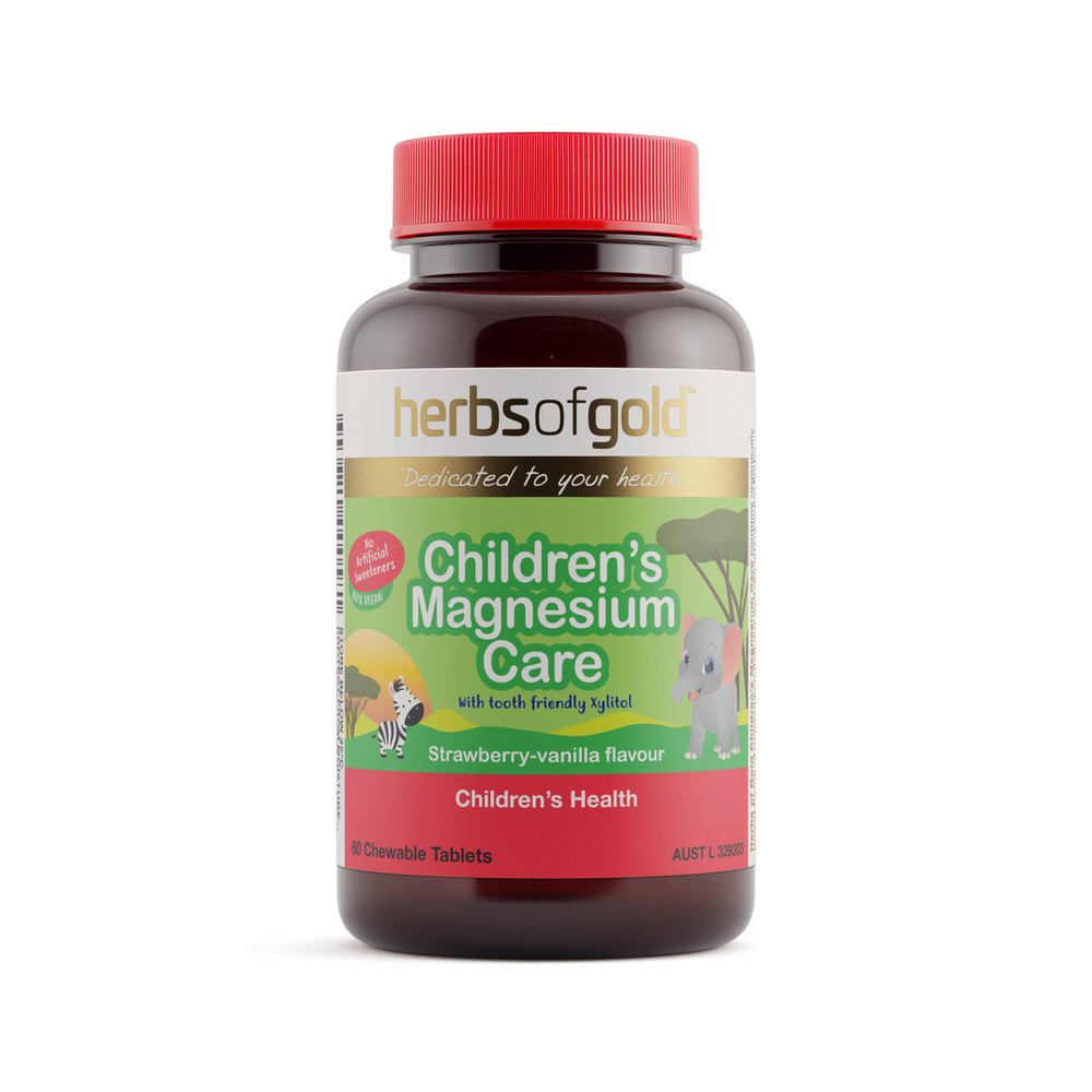 Herbs of Gold Children’s Magnesium Chewable, 60 tablets
