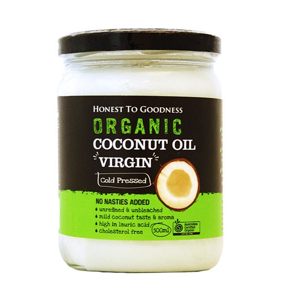 Honest to Goodness Organic Virgin Coconut Oil, 500ml