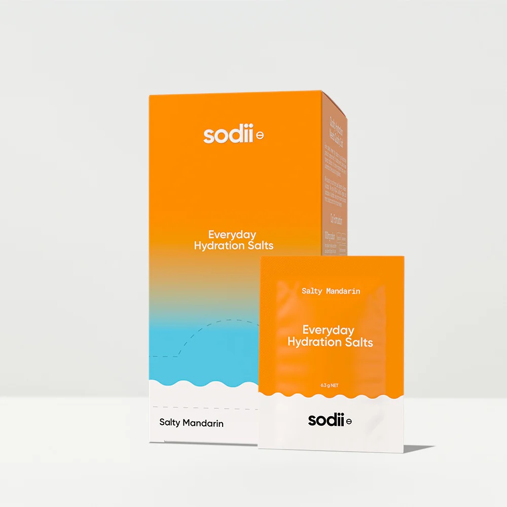 Sodii Everyday Hydration Salts, Salty Mandarin 30 pack